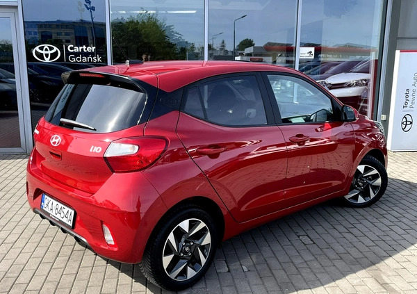 Hyundai i10 cena 69900 przebieg: 5643, rok produkcji 2023 z Sejny małe 352